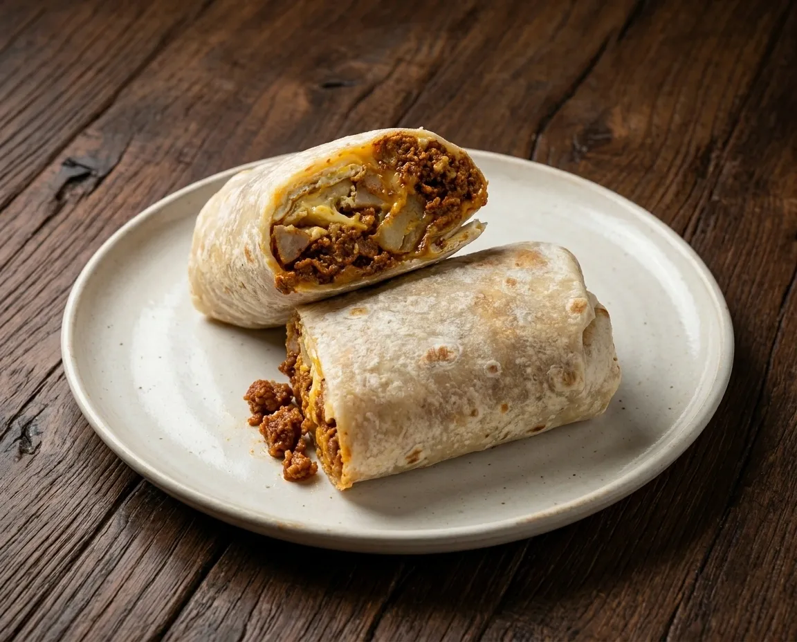 🌯 Chorizo and Potato Burrito