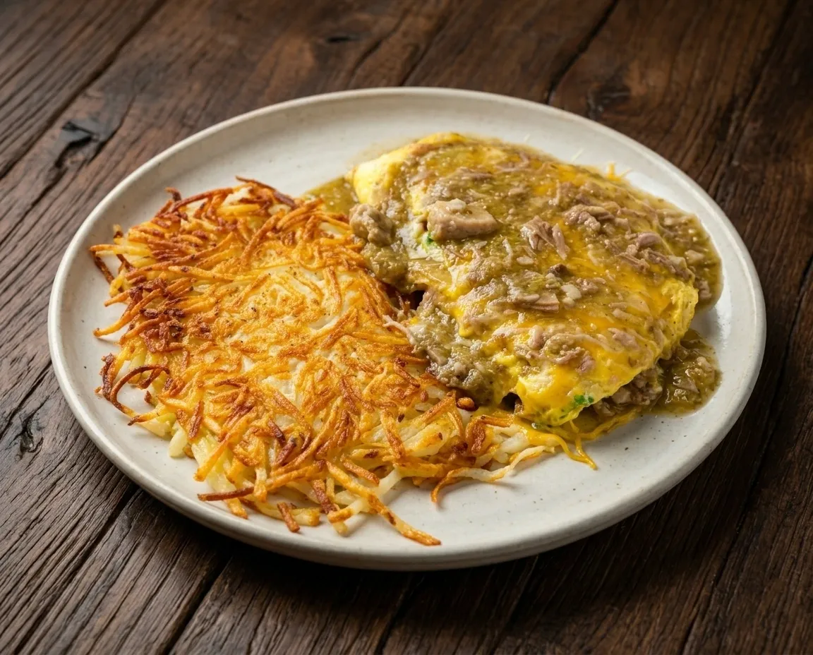 🍳 Chile Verde Omelette
