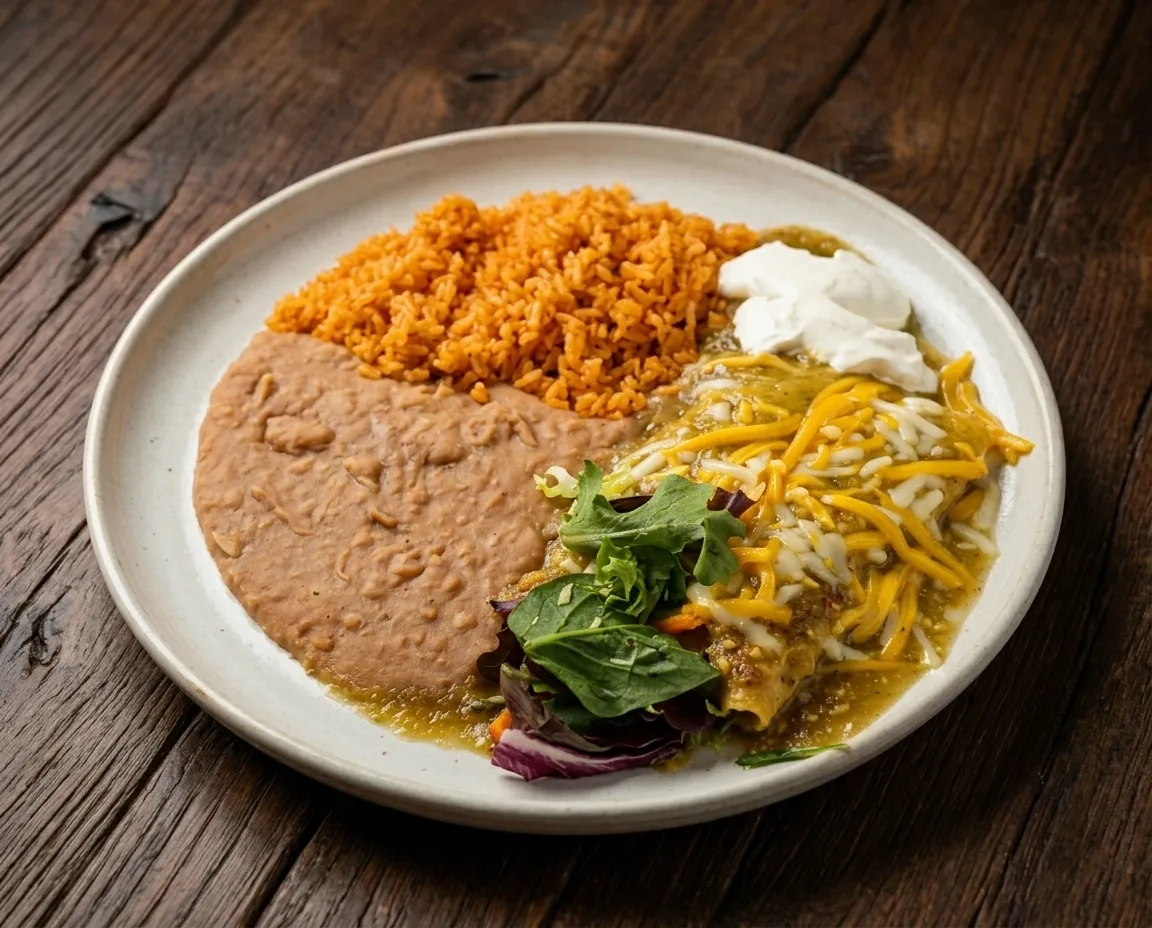 🌯 Enchilada Plate