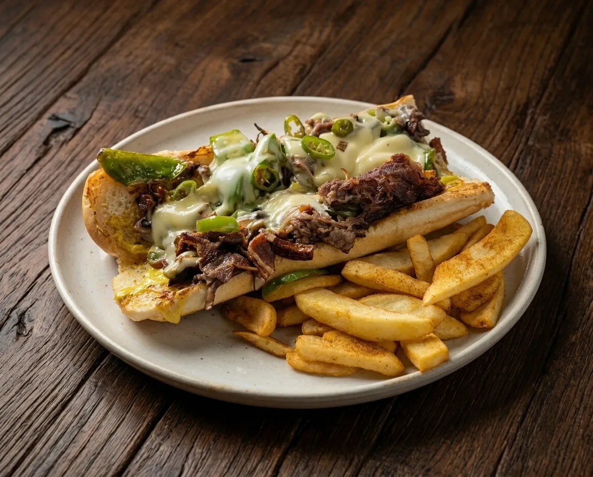 🥪 Philly Cheesesteak Sandwich