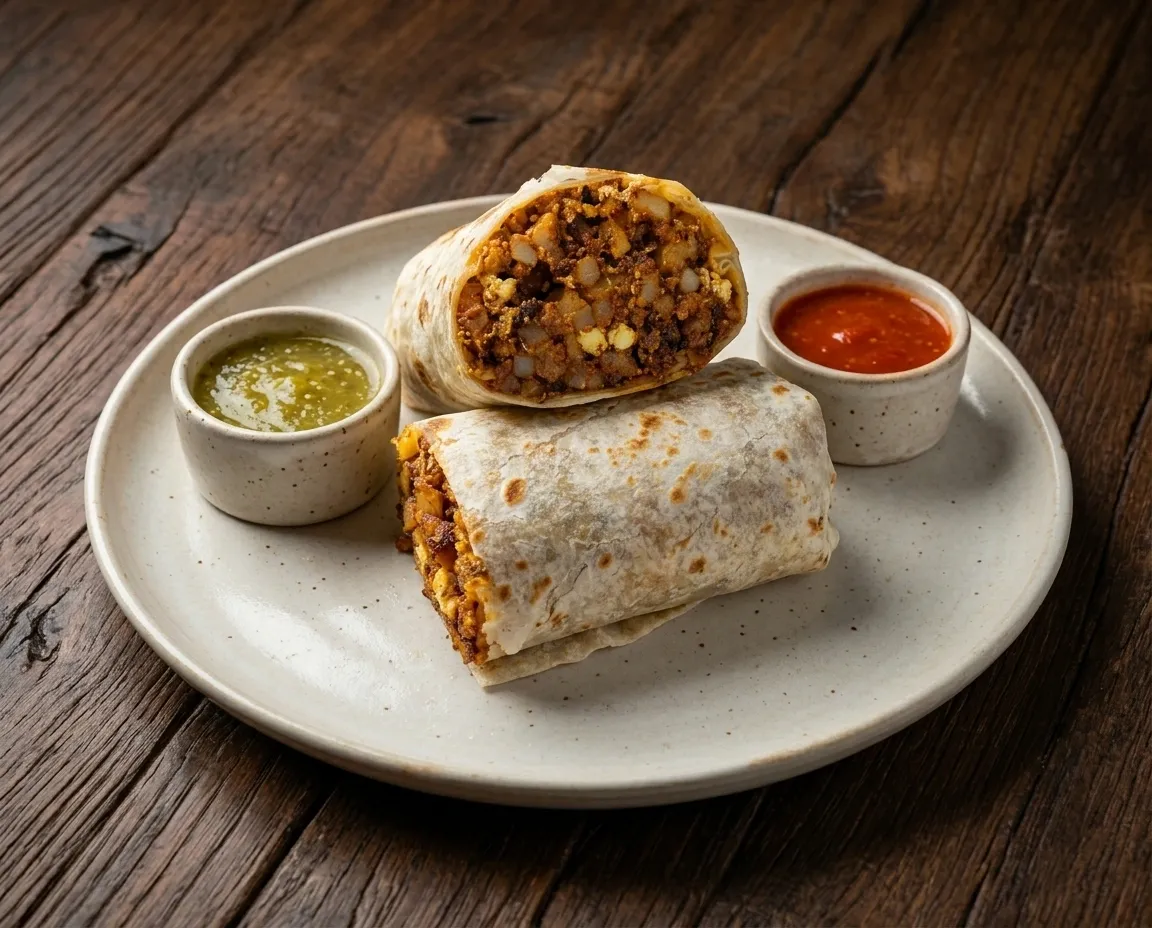 🌯 Chorizo & Potatoes Burrito