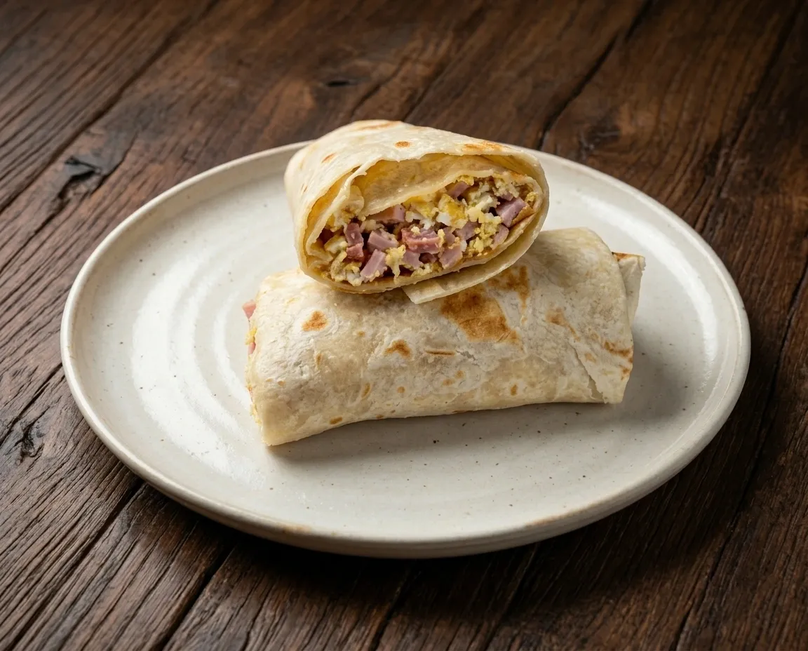 🌯 Ham & Eggs Burrito
