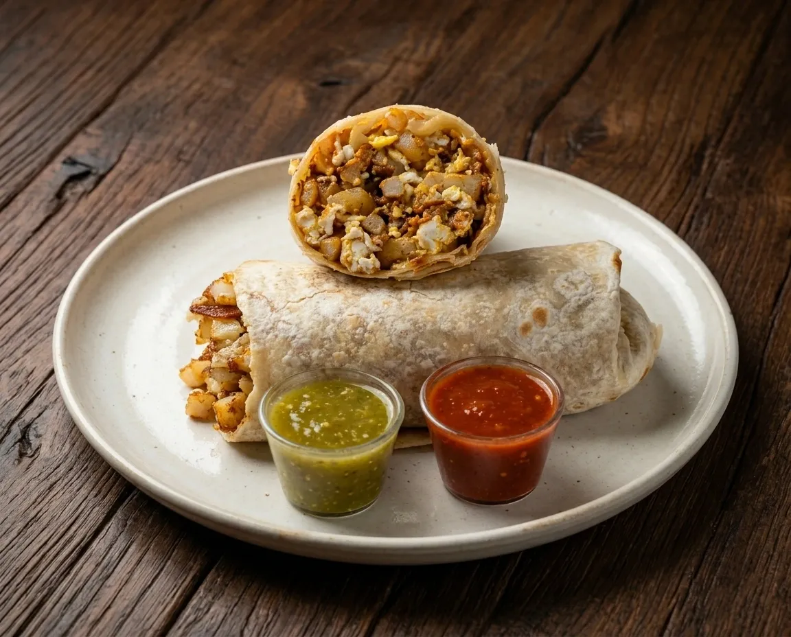 🌯 Potato & Egg Burrito