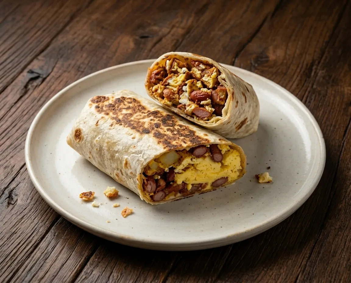 🌯 Bacon & Egg Burrito
