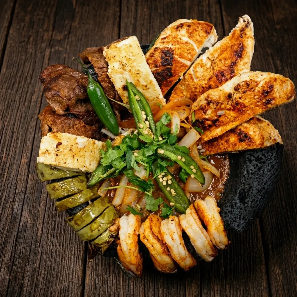 🍖 Molcajete Azteca