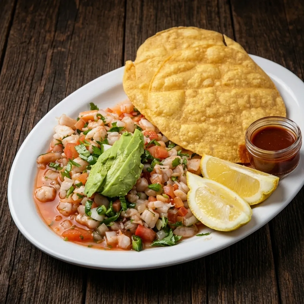 🍤 Tostada de Camaron