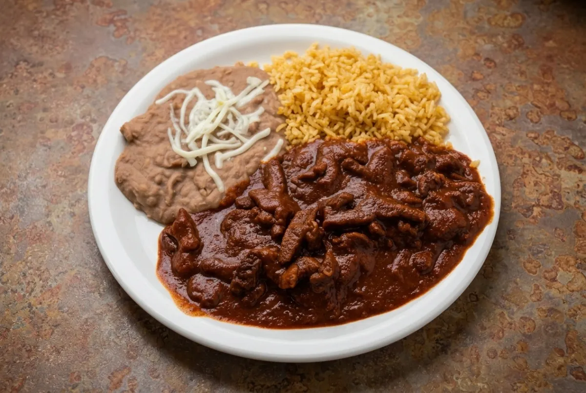 🍖 Chile Colorado Plate