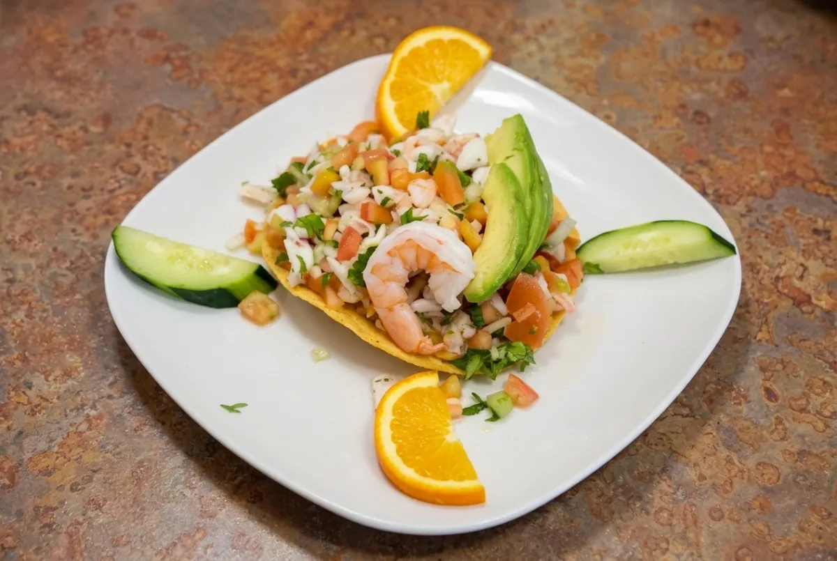 🍤 Tostada de Camaron