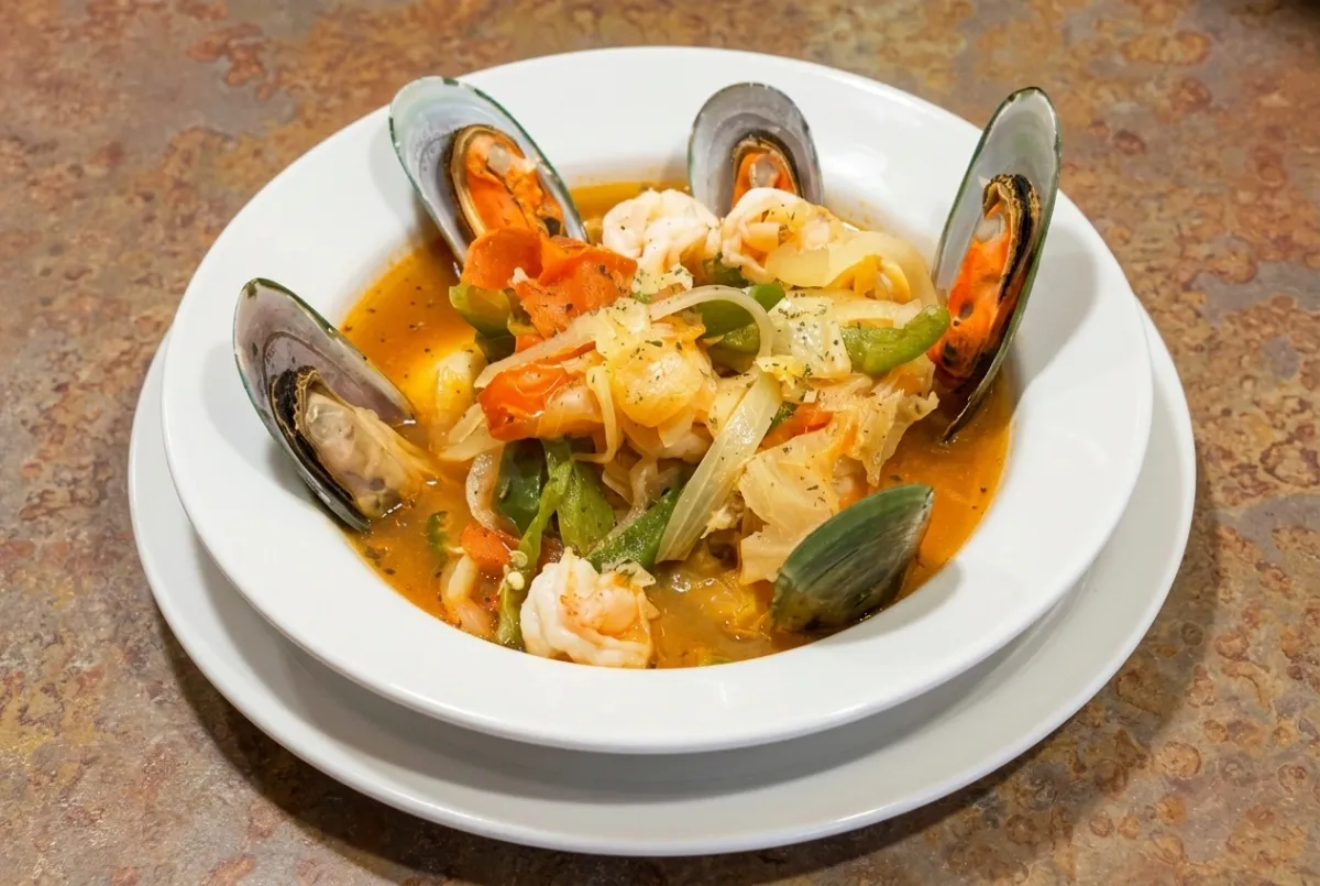 🍲 Caldo de Mariscos