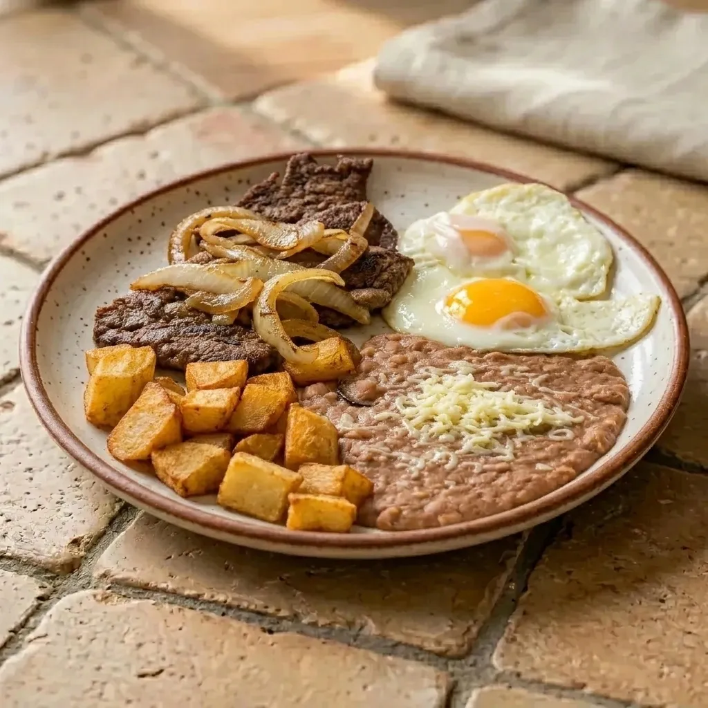 🥩 2 Eggs & Carne Asada