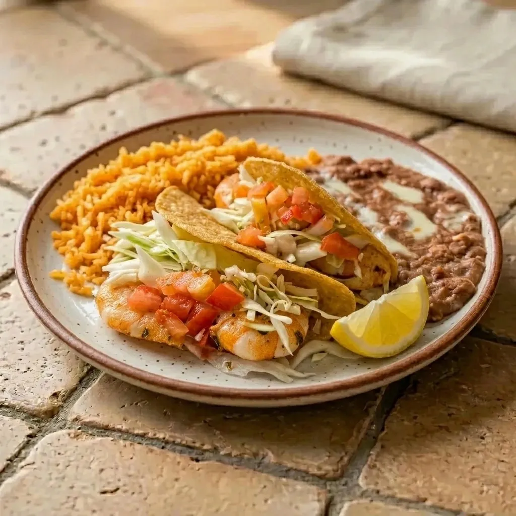 🌮 Shrimp Tacos Dinner