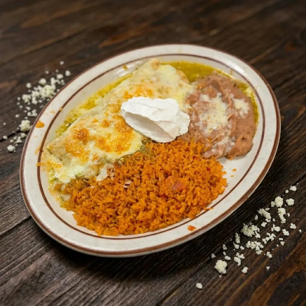 🌯 Chile Verde Enchilada